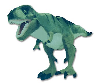 large custom dinosaur prop